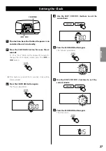 Предварительный просмотр 27 страницы Teac SL-D920 Owner'S Manual