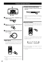 Предварительный просмотр 42 страницы Teac SL-D920 Owner'S Manual