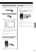 Предварительный просмотр 45 страницы Teac SL-D920 Owner'S Manual