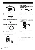 Предварительный просмотр 70 страницы Teac SL-D920 Owner'S Manual