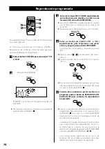 Предварительный просмотр 74 страницы Teac SL-D920 Owner'S Manual