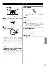 Предварительный просмотр 77 страницы Teac SL-D920 Owner'S Manual