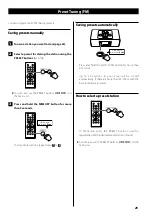 Preview for 25 page of Teac SR-2DAB Owner'S Manual