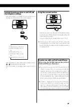 Preview for 29 page of Teac SR-2DAB Owner'S Manual