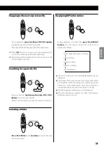 Предварительный просмотр 19 страницы Teac SR-80i Owner'S Manual