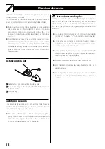 Предварительный просмотр 64 страницы Teac SR-80i Owner'S Manual