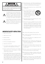 Preview for 2 page of Teac SR-80iDAB Owner'S Manual