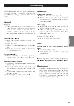 Preview for 23 page of Teac SR-L230I-B Owner'S Manual