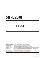 Предварительный просмотр 32 страницы Teac SR-L230I Service Manual