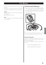 Preview for 45 page of Teac SR-L280i Owner'S Manual