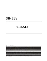 Preview for 23 page of Teac SR-L35 Service Manual