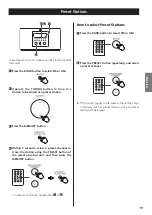 Preview for 19 page of Teac SR-L38MP3 Owner'S Manual