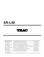 Preview for 31 page of Teac SR-L50 Service Manual