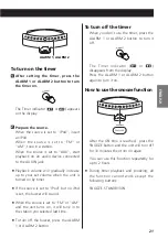 Предварительный просмотр 21 страницы Teac SR-LX5i Owner'S Manual