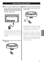 Предварительный просмотр 37 страницы Teac SR-LX5i Owner'S Manual