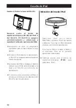 Предварительный просмотр 54 страницы Teac SR-LX5i Owner'S Manual