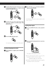 Preview for 23 page of Teac SR80iDABp Owner'S Manual