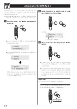 Preview for 24 page of Teac SR80iDABp Owner'S Manual