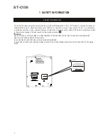 Предварительный просмотр 2 страницы Teac ST-C150 Service Manual