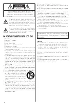 Preview for 2 page of Teac T-H380DNT Owner'S Manual