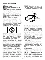 Предварительный просмотр 2 страницы Teac T-H500 Owner'S Manual