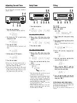 Предварительный просмотр 8 страницы Teac T-H500 Owner'S Manual