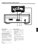 Предварительный просмотр 31 страницы Teac T-H500 Owner'S Manual