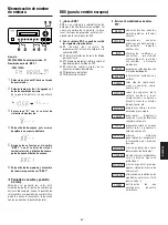 Предварительный просмотр 45 страницы Teac T-H500 Owner'S Manual