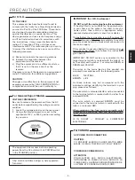 Preview for 3 page of Teac T-R460 Owner'S Manual