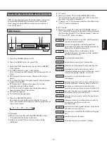 Preview for 13 page of Teac T-R460 Owner'S Manual