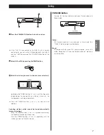 Предварительный просмотр 7 страницы Teac T-R610 Owner'S Manual