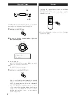 Preview for 42 page of Teac T-R610DAB Owner'S Manual