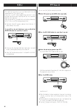 Preview for 14 page of Teac T-R650 Owner'S Manual