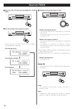 Preview for 44 page of Teac T-R650 Owner'S Manual