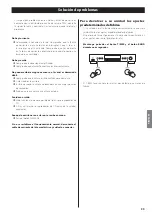 Preview for 55 page of Teac T-R650 Owner'S Manual