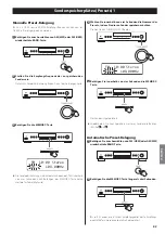 Preview for 63 page of Teac T-R650 Owner'S Manual