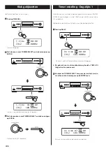 Preview for 106 page of Teac T-R650 Owner'S Manual