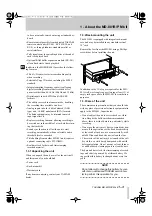 Предварительный просмотр 9 страницы Teac Tascam MD-801MKII Owner'S Manual