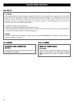 Preview for 2 page of Teac Tascam TU-690 Owner'S Manual