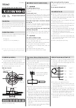 Preview for 1 page of Teac TC-SR 5KN-G3 Instructions For Use