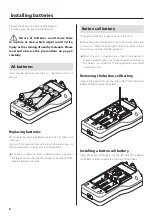 Preview for 8 page of Teac TD-01 Portable Owner'S Manual