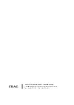 Preview for 100 page of Teac TD-240A Operation Manual