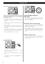 Preview for 14 page of Teac TD-X250i Owner'S Manual