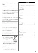 Preview for 3 page of Teac TD-X300i Owner'S Manual