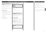 Предварительный просмотр 13 страницы Teac TN-100 Owner'S Manual