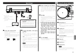 Предварительный просмотр 55 страницы Teac TN-100 Owner'S Manual