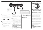 Preview for 4 page of Teac TN-175 Owner'S Manual