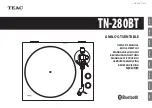 Teac TN-280BT Owner'S Manual preview