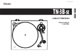 Предварительный просмотр 2 страницы Teac TN-3B-SE/B Owner'S Manual