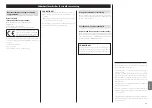 Preview for 63 page of Teac TN-400BT Owner'S Manual